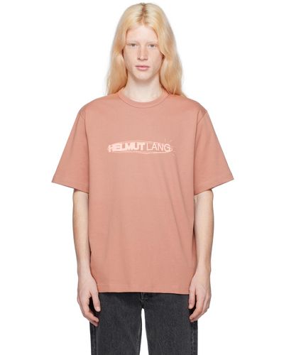 Helmut Lang T-shirt space rose - Multicolore