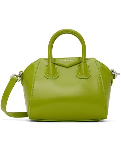 Givenchy Green Micro Antigona Bag
