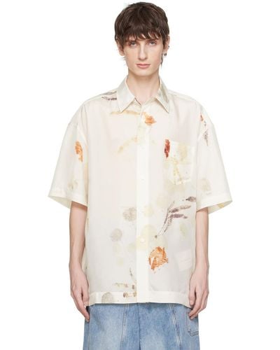 Feng Chen Wang Plant-dyed Shirt - Natural