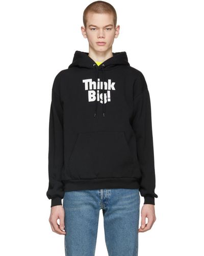 Balenciaga Pull a capuche noir Think Big