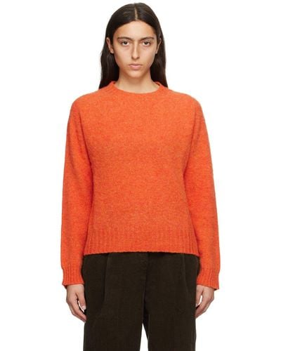 YMC Jets Sweater - Orange