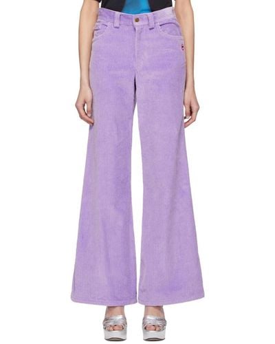 Marc Jacobs The Flared Jeans - Purple