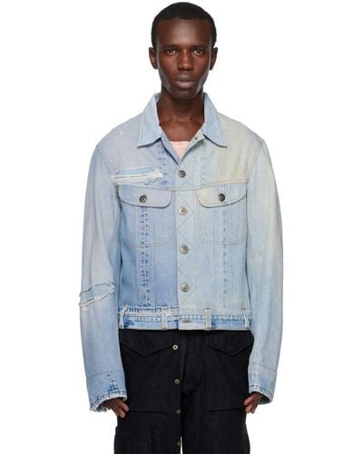 Greg lauren top denim jacket
