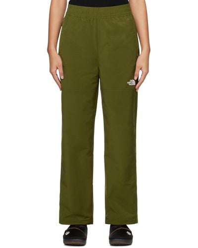 The North Face Khaki Easy Wind Lounge Trousers - Green