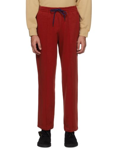 Levi's Pantalon de survêtement off court rouge