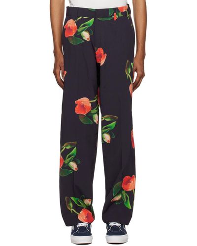 Pop Trading Co. Paul Smith Edition Tulip Trousers - Black