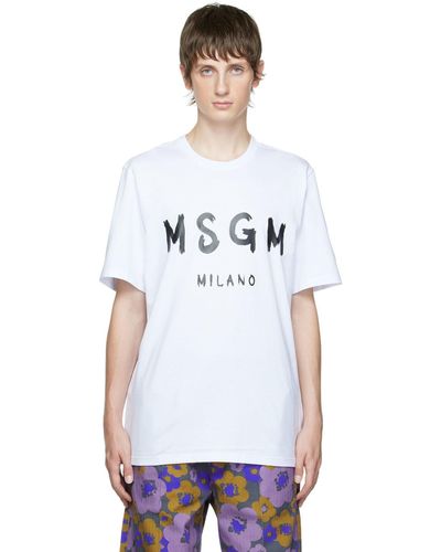 MSGM Printed T-shirt - Multicolour