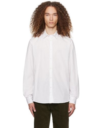 Sunspel Lightweight Shirt - White