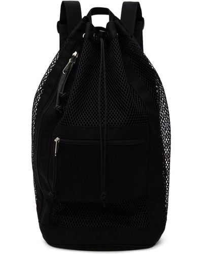 AURALEE Aeta Edition Mesh Small Backpack - Black