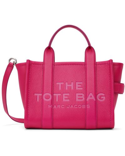 Marc Jacobs 'the Leather Small' Tote - Pink