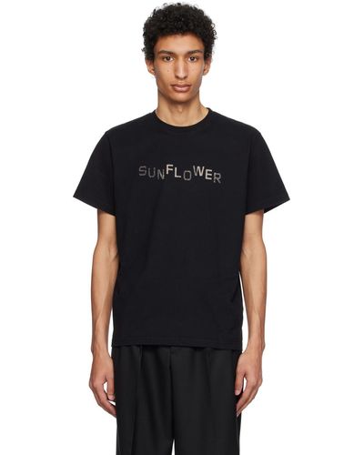 sunflower T-shirt surteint noir