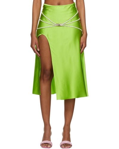 Nue Nué Laetitia Midi Skirt - Green