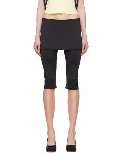 Sandy Liang Solow Shorts - Black