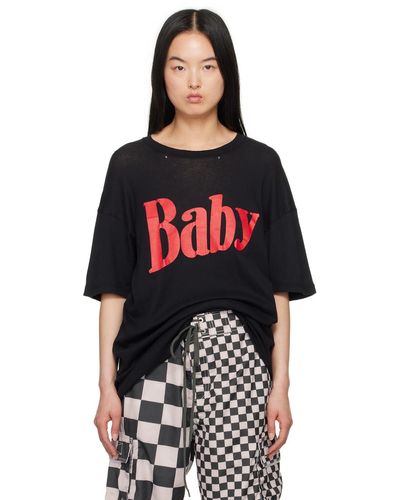 ERL T-shirt 'baby' noir