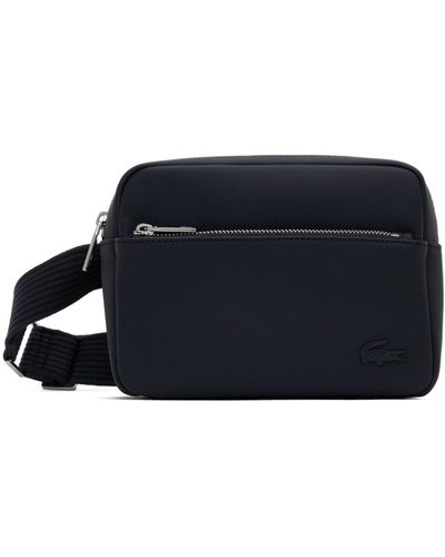 Lacoste Navy Classic Piqué Effect Bag - Blue