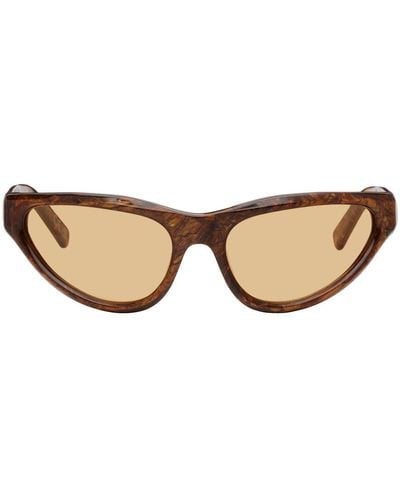 Marni Brown Mavericks Sunglasses - Black