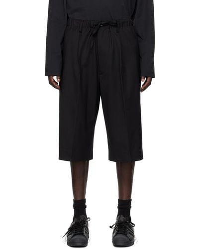 Y-3 Loose-fit Shorts - Black