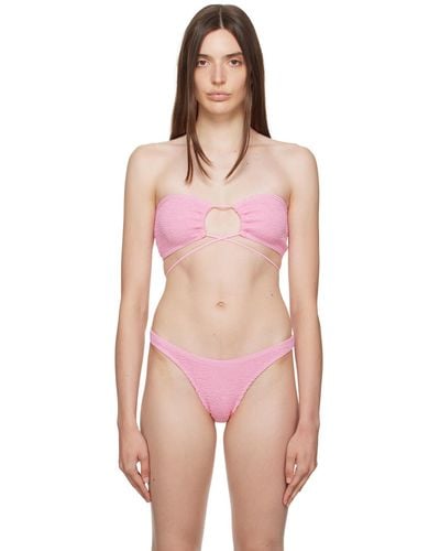 Bondeye Margarita Bikini Top - Pink