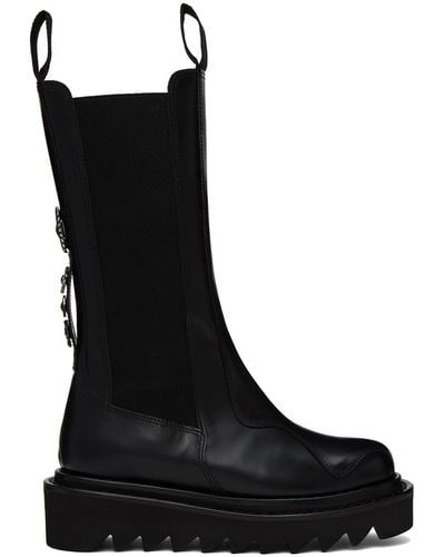 Toga Ssense Exclusive Boots - Black