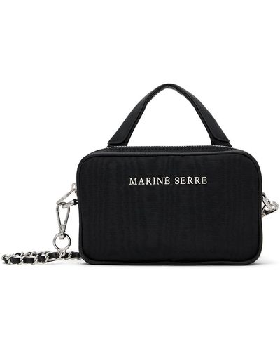 Marine Serre ミニ Madame ショルダーバッグ - ブラック
