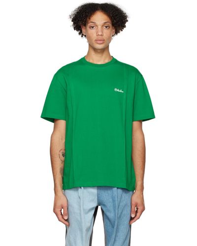 Adererror ーン Fluic Tシャツ - グリーン
