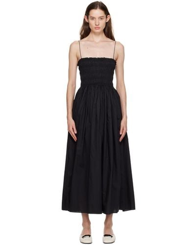 Matteau Shir Maxi Dress - Black
