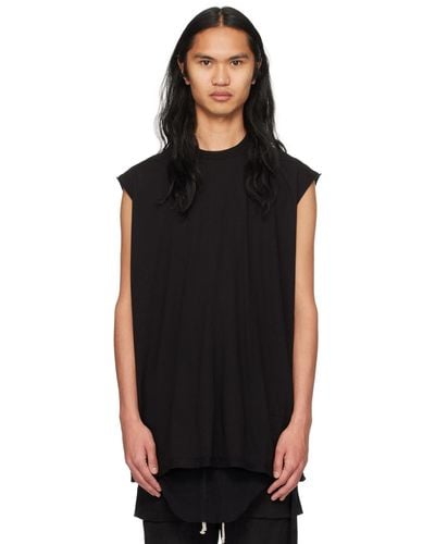 Rick Owens T-shirt tarp noir