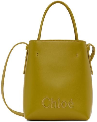 Chloé Sense Micro Bag - Yellow