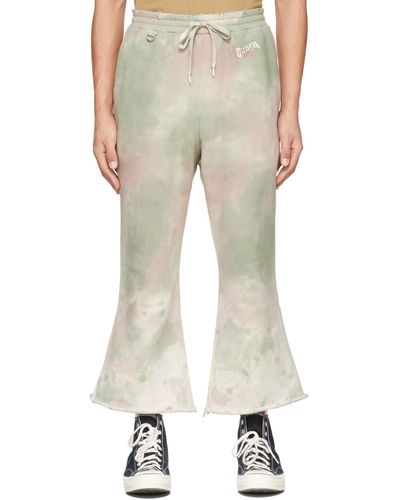 Doublet Waste Vegetable-Dyed Lounge Pants - Natural