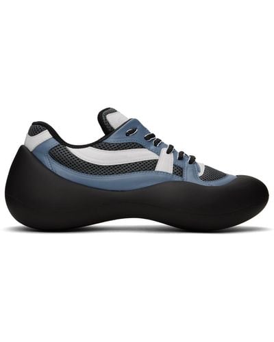 JW Anderson Blue & Black Bumper Hike Low Top Trainers