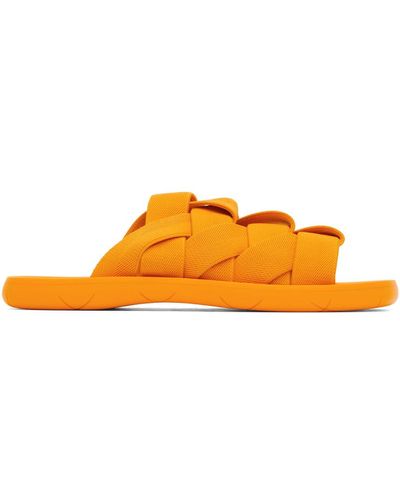 Claquette nike orange cheap