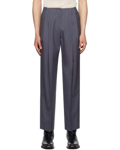 Low Classic Ssense Exclusive Trousers - Blue