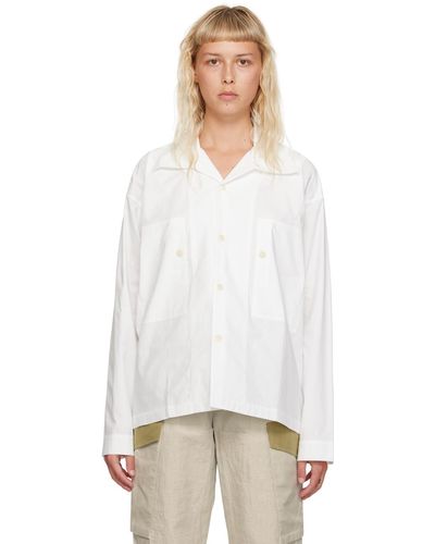 Nicholas Daley Patch Pocket Shirt - White