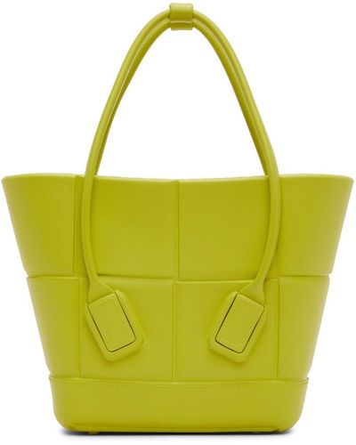 Bottega Veneta Mini Arco Tote - Yellow