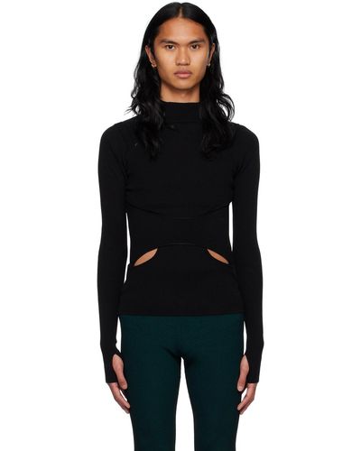 Dion Lee Interlink Turtleneck - Black