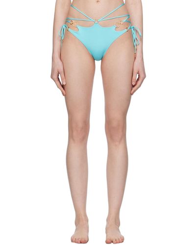 Agent Provocateur Davine Bikini Bottom - Blue