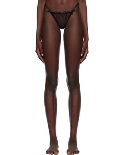 Agent Provocateur Black Maysie Thong
