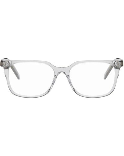 Givenchy Lunettes carrées grises - Noir