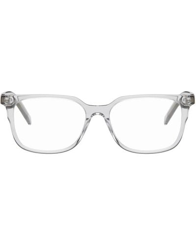 Givenchy Grey Square Glasses - Black