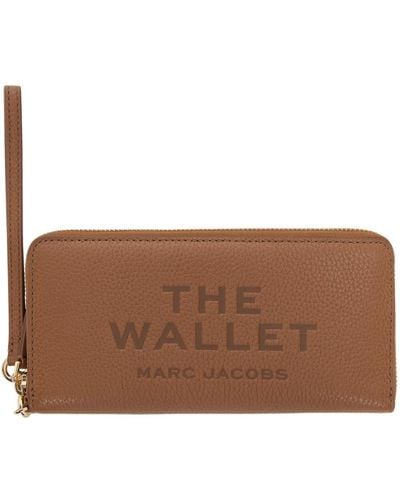 Marc Jacobs ブラウン The Leather Continental 財布