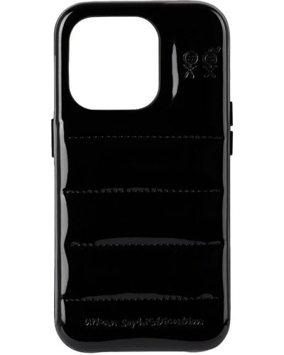 Urban Sophistication 'The Puffer' Iphone 15 Pro Case - Black