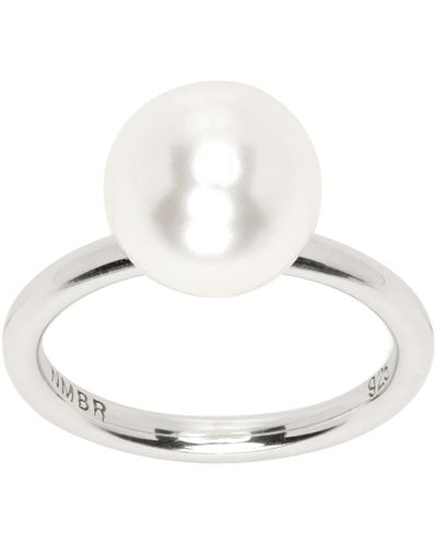 NUMBERING #9401 Pearl Ring - White