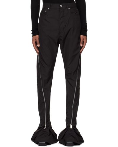 Black Rick Owens Pants, Slacks and Chinos for Men | Lyst