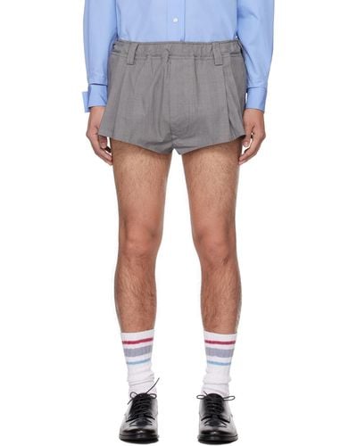 MERYLL ROGGE Micro Shorts - Blue