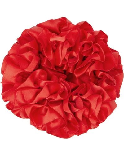 Maryam Nassir Zadeh Carnation Scrunchie - Red