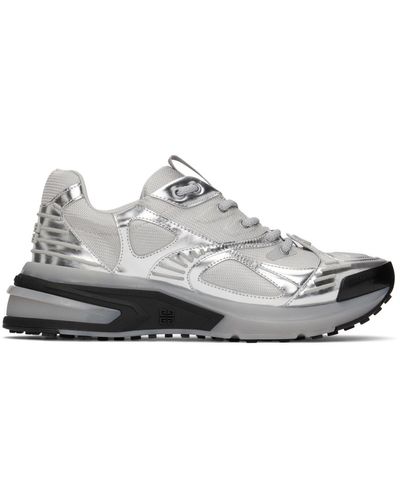 Givenchy Giv 1 Low-top Running Trainers - Metallic