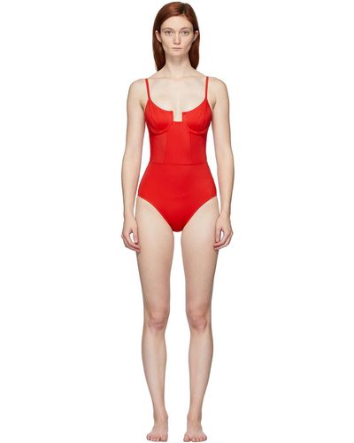 Solid & Striped Solidstriped maillot de bain une pièce 'the veronica' - Rouge