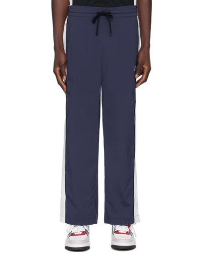 Izzue Panelled Track Trousers - Blue