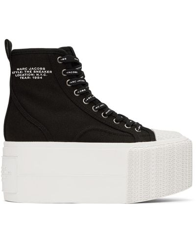 Marc Jacobs 'The Platform High Top' Sneakers - Black