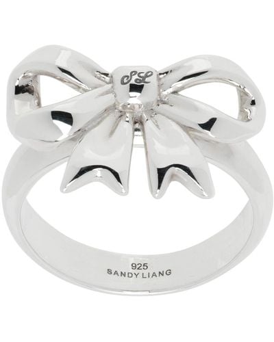 Sandy Liang Cinta Ring - Metallic